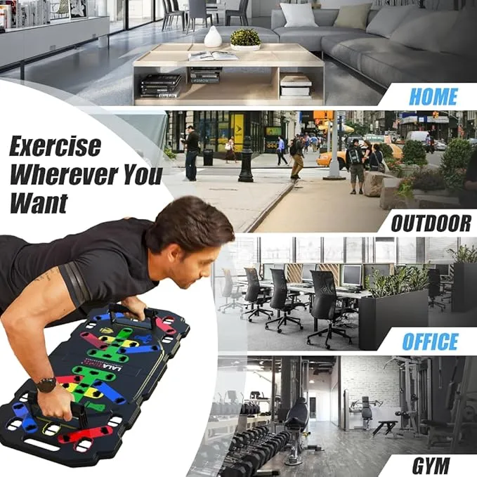 Strengthens The Core Muscles!Multi-Function Push-Up Stand Training Board