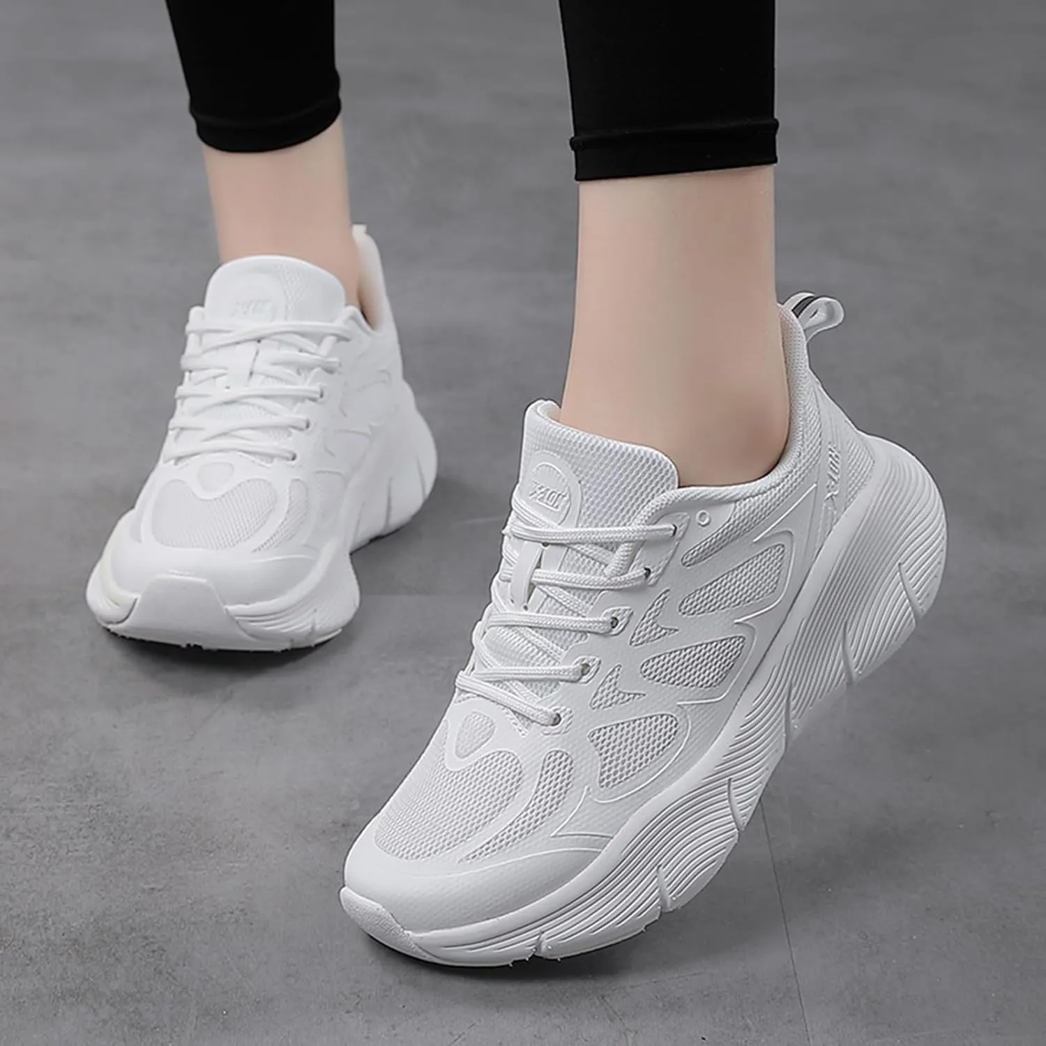 SWDZM Women's Slip on Walking Running Shoes Fashion Sneakers Comfort Non Slip Sport Athletic Trainer Shoes