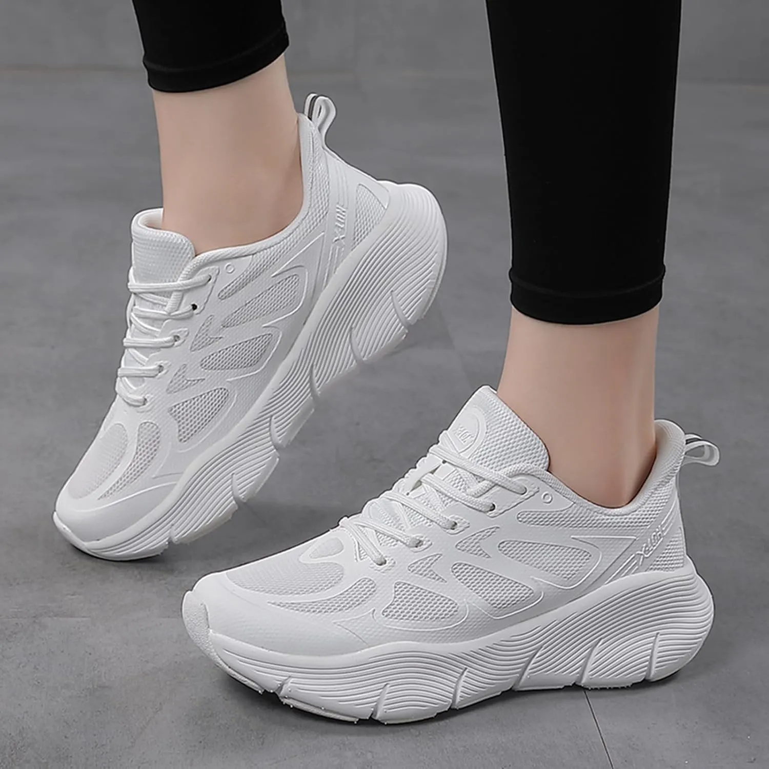 SWDZM Women's Slip on Walking Running Shoes Fashion Sneakers Comfort Non Slip Sport Athletic Trainer Shoes