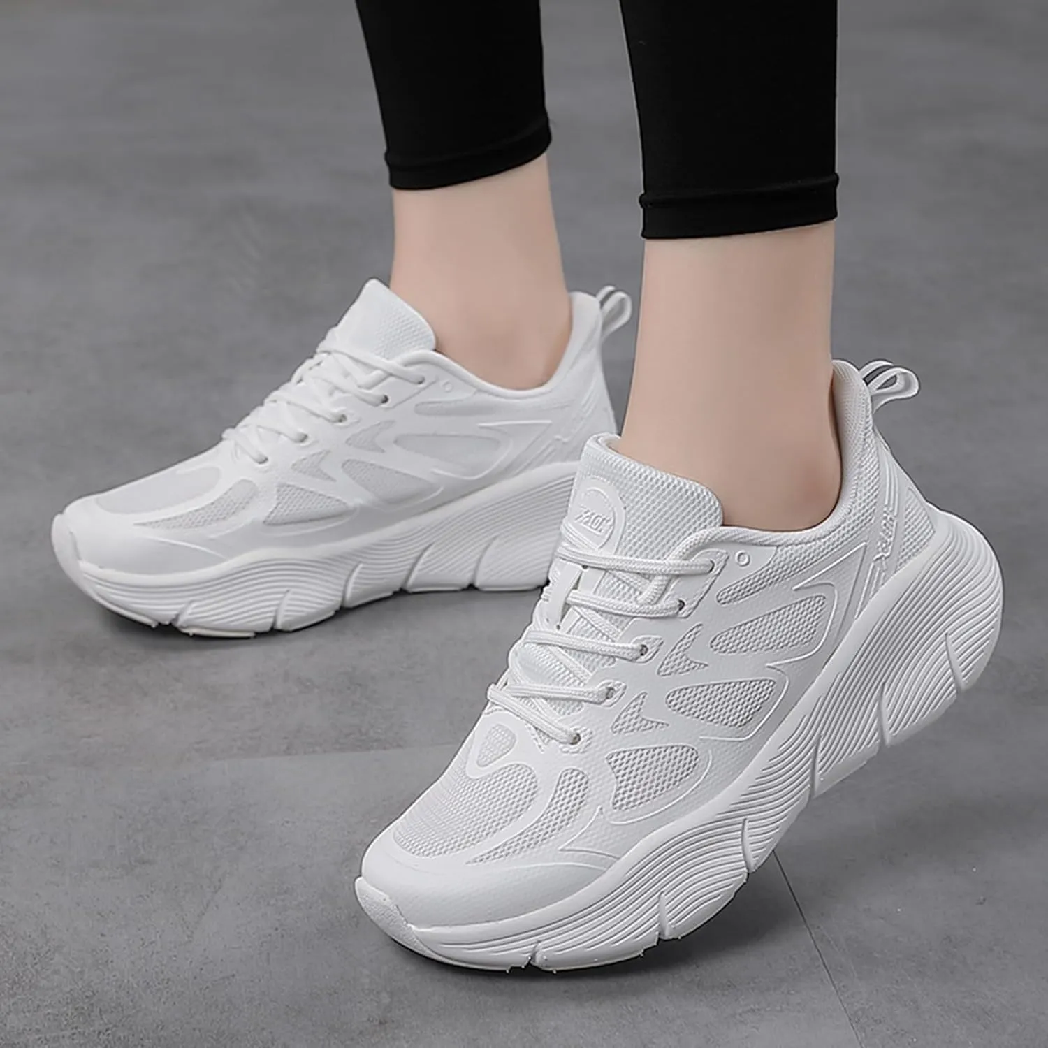 SWDZM Women's Slip on Walking Running Shoes Fashion Sneakers Comfort Non Slip Sport Athletic Trainer Shoes