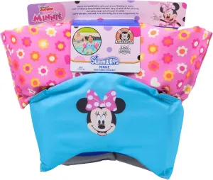 SwimWays Disney Minnie Swim Trainer, US Coast Guard Approved Life Vest Kids Swim Vest, Arm Floaties & Life Jackets for Kids 33-55 lbs, Minnie