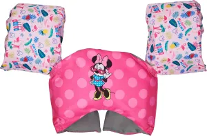 SwimWays Swim Trainer, US Coast Guard Approved Life Vest Kids Swim Vest, Arm Floaties & Life Jackets for Kids 33-55 lbs, Mermaid