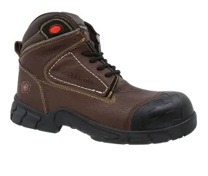 Swissbrand Men's Work Boot Gladiator 510701 Brown