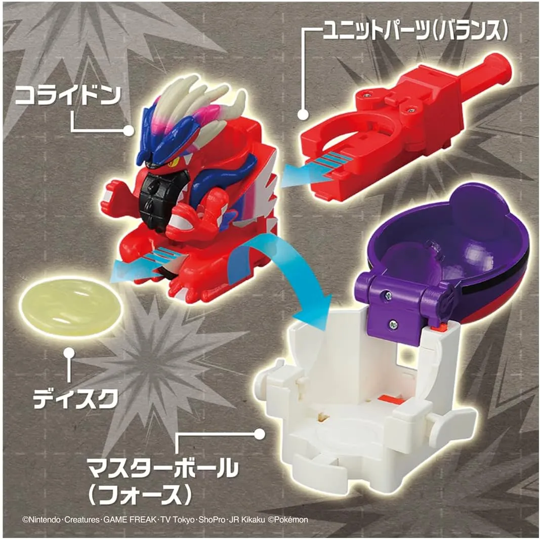 Takara Tomy Pokemon Ultimate Match 02 Colidon (Master Ball)