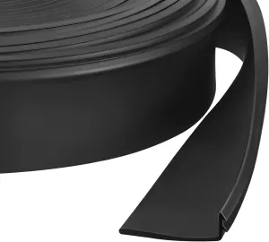 Tallew 25 Feet RV 1-1/2'' Slide-Out Wiper Seal R854056 Black Rubber Weather Stripping for Keeping Out Dust, Dirt, Weather and Noise