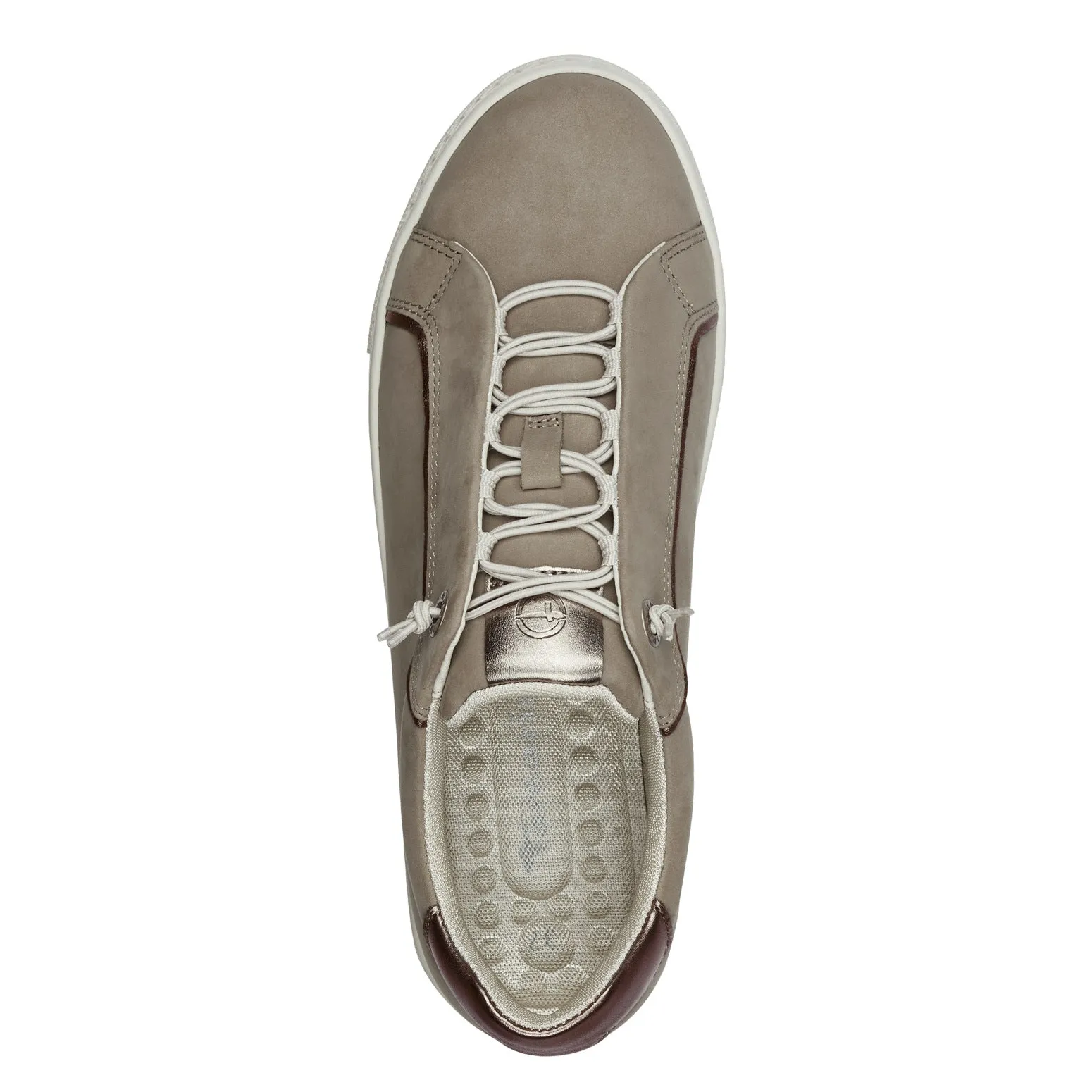 TAMARIS - 23724-341 LACED FASHION SHOE - TAUPE
