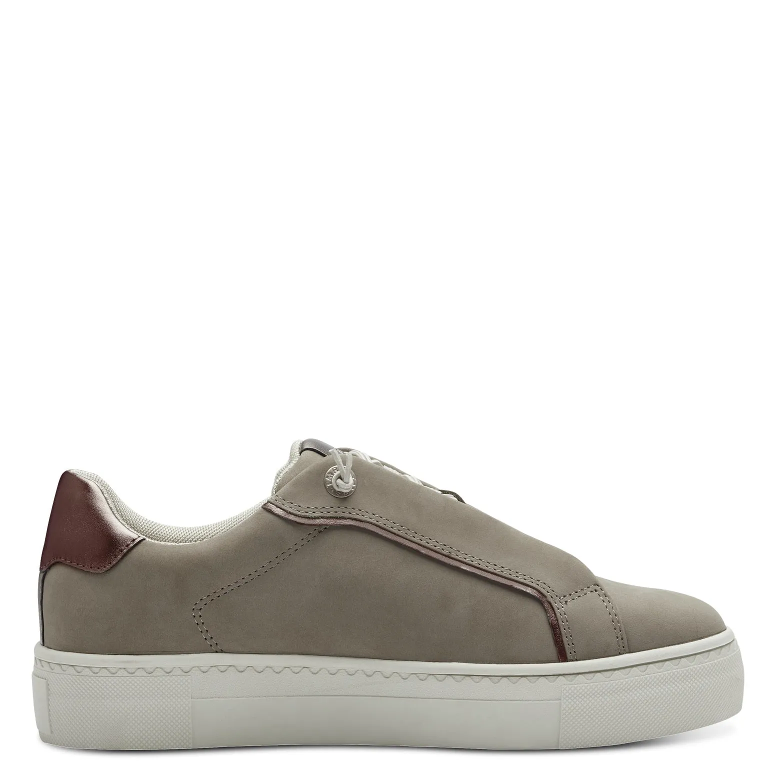 TAMARIS - 23724-341 LACED FASHION SHOE - TAUPE