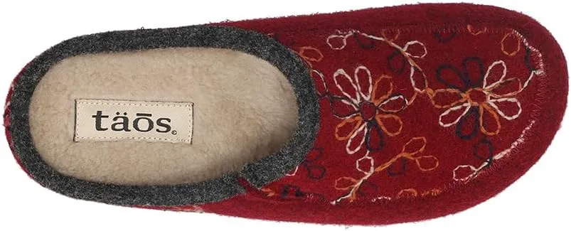Taos Footwear Women's Woolflower Clog