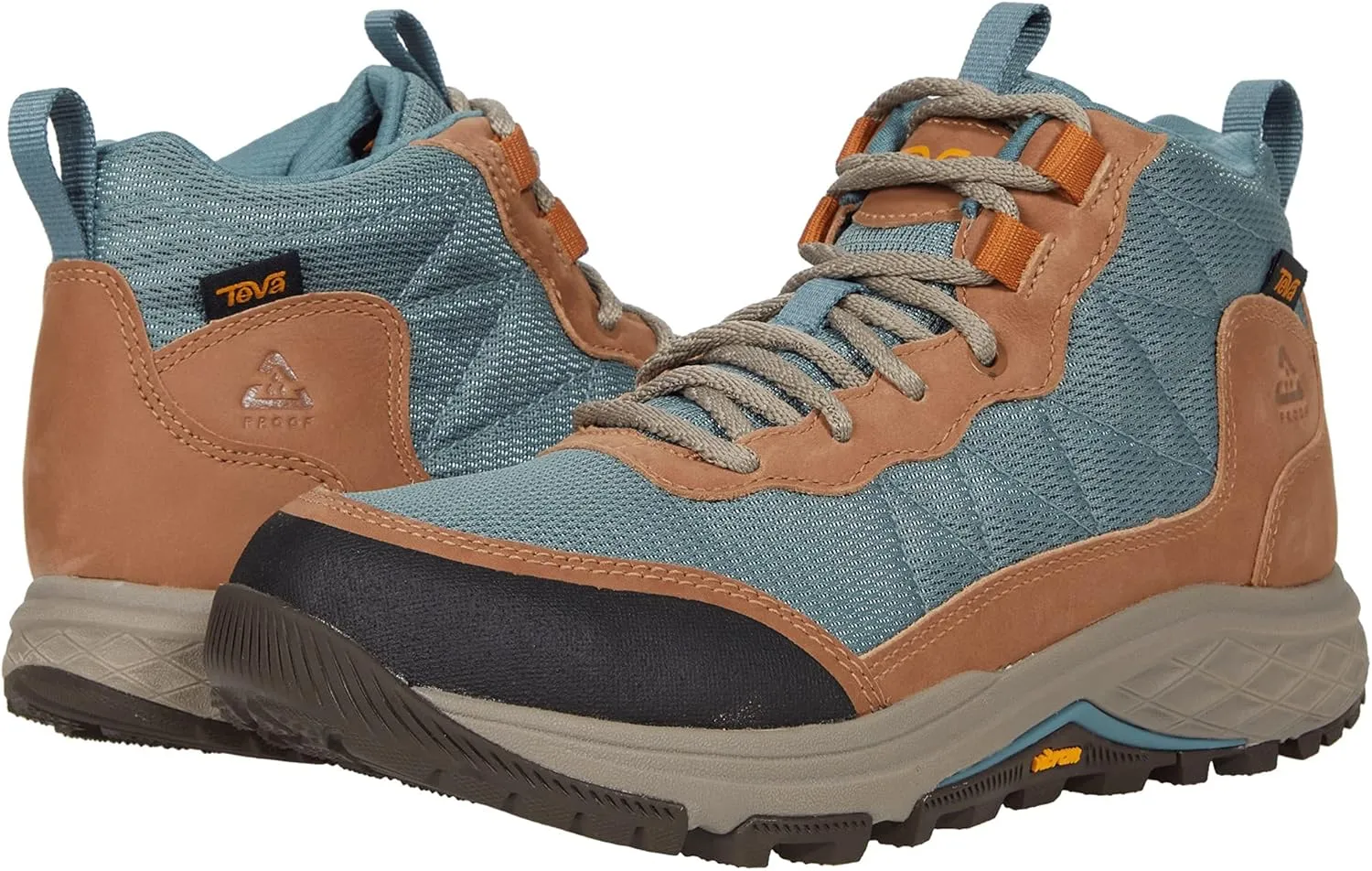 TEVA Women's Ridgeview Mid Durable Breathable Waterproof Hiking Boot