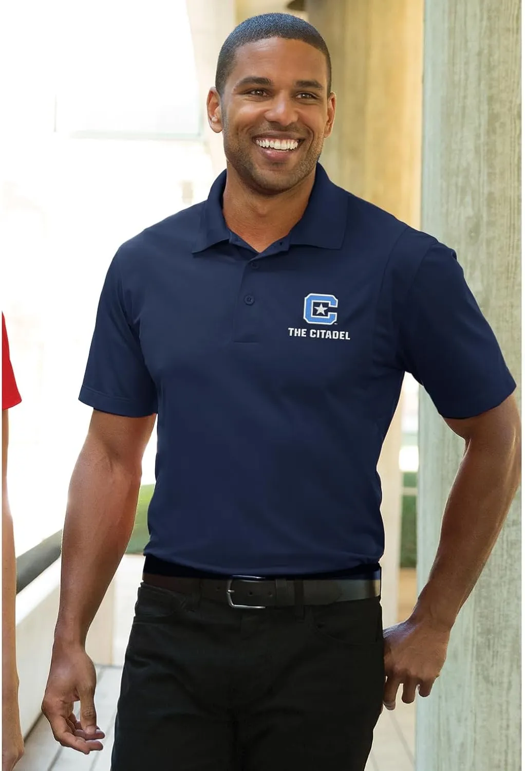 The Citadel Men's Short Sleeve Performance Polo