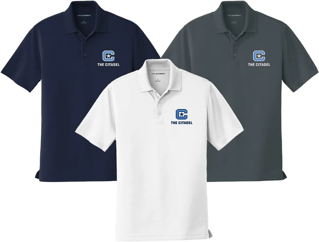 The Citadel Men's Short Sleeve Performance Polo