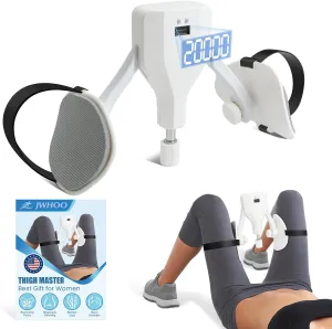 Thigh Master Thigh Exerciser - 22/44/110 Lb Pelvic Floor Kegel Thigh Trainer Toner for Postpartum, Inner Thigh Exercise Equipment, Easy to Use at Home, Office, Travel, Gym