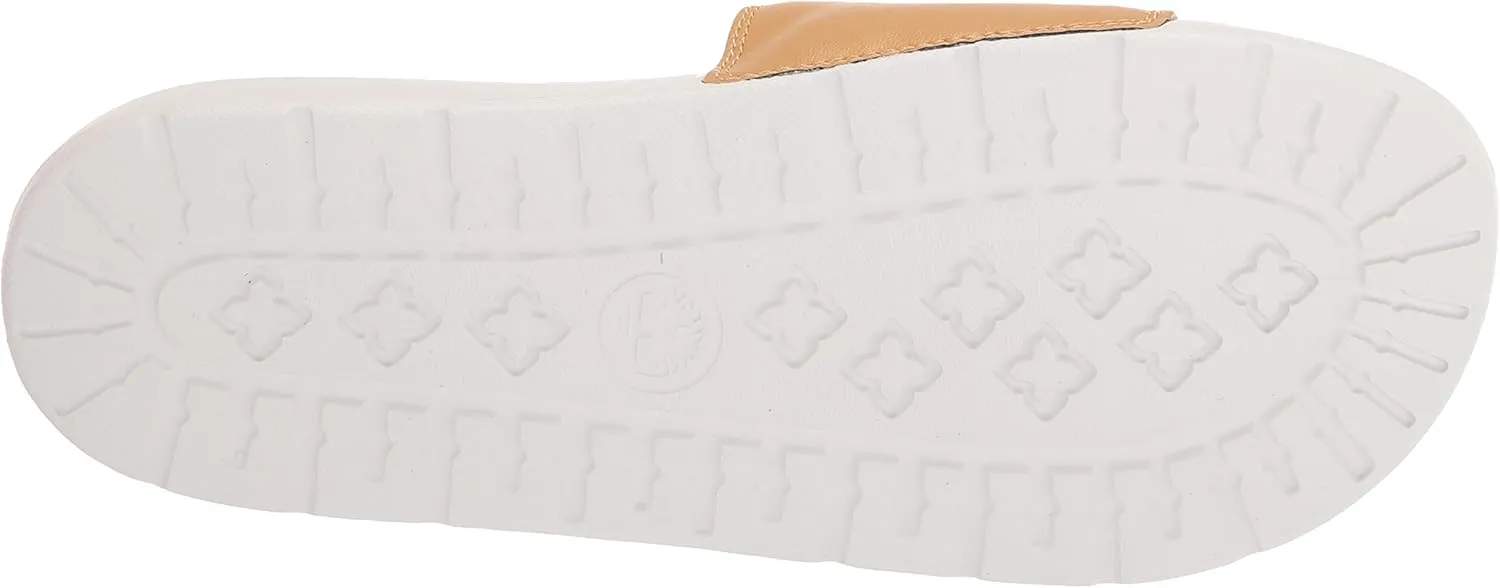 Timberland Playa Sands Sports Slide Sandal, Wheat w/White, 11 Medium