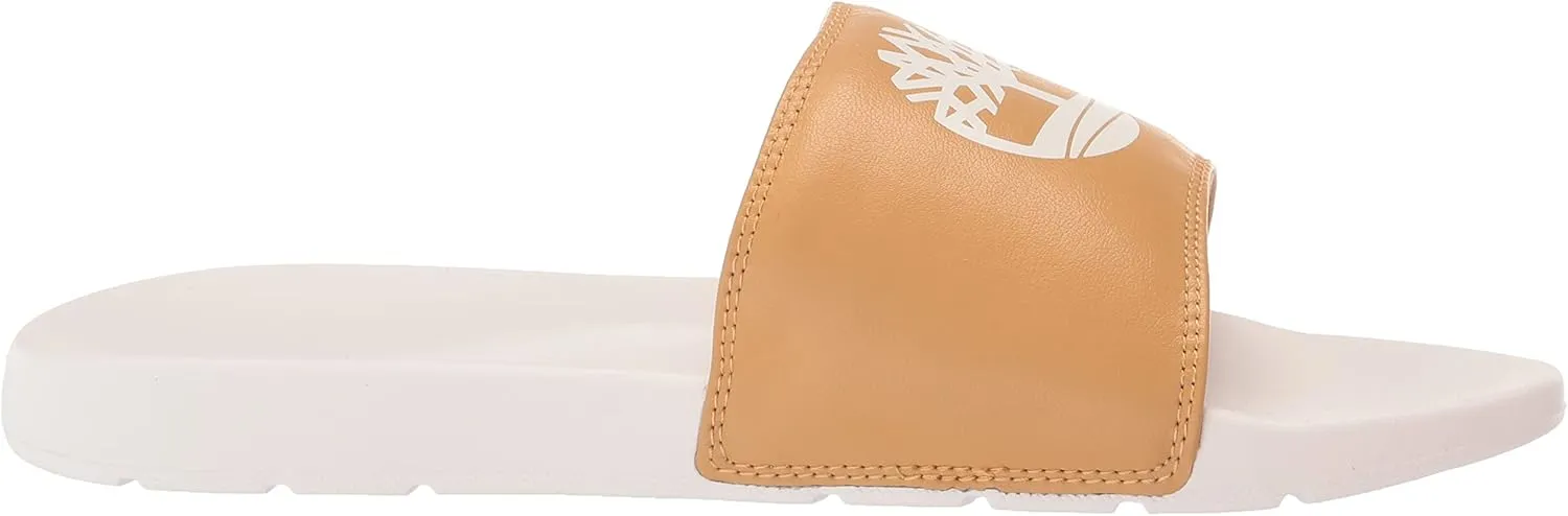 Timberland Playa Sands Sports Slide Sandal, Wheat w/White, 11 Medium