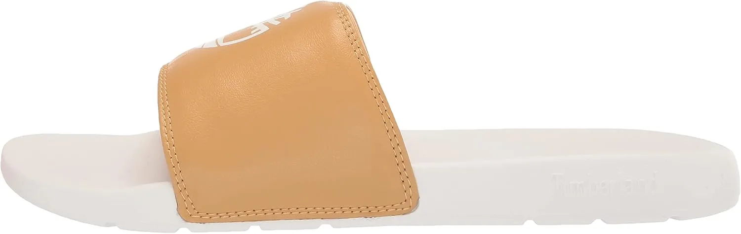 Timberland Playa Sands Sports Slide Sandal, Wheat w/White, 11 Medium