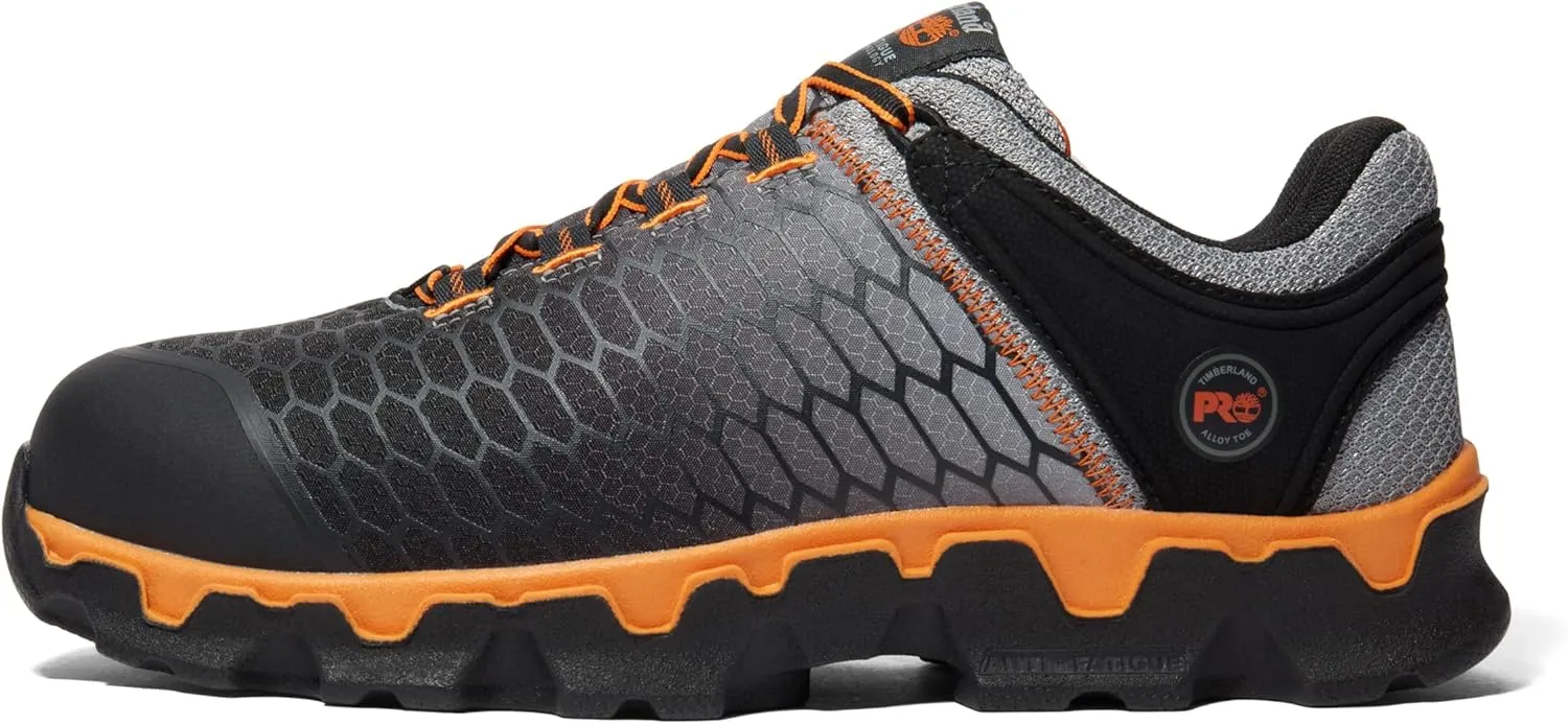 Timberland PRO Men's Powertrain Sport Alloy Safety Toe Static Dissipative Industrial Athletic Work Shoe