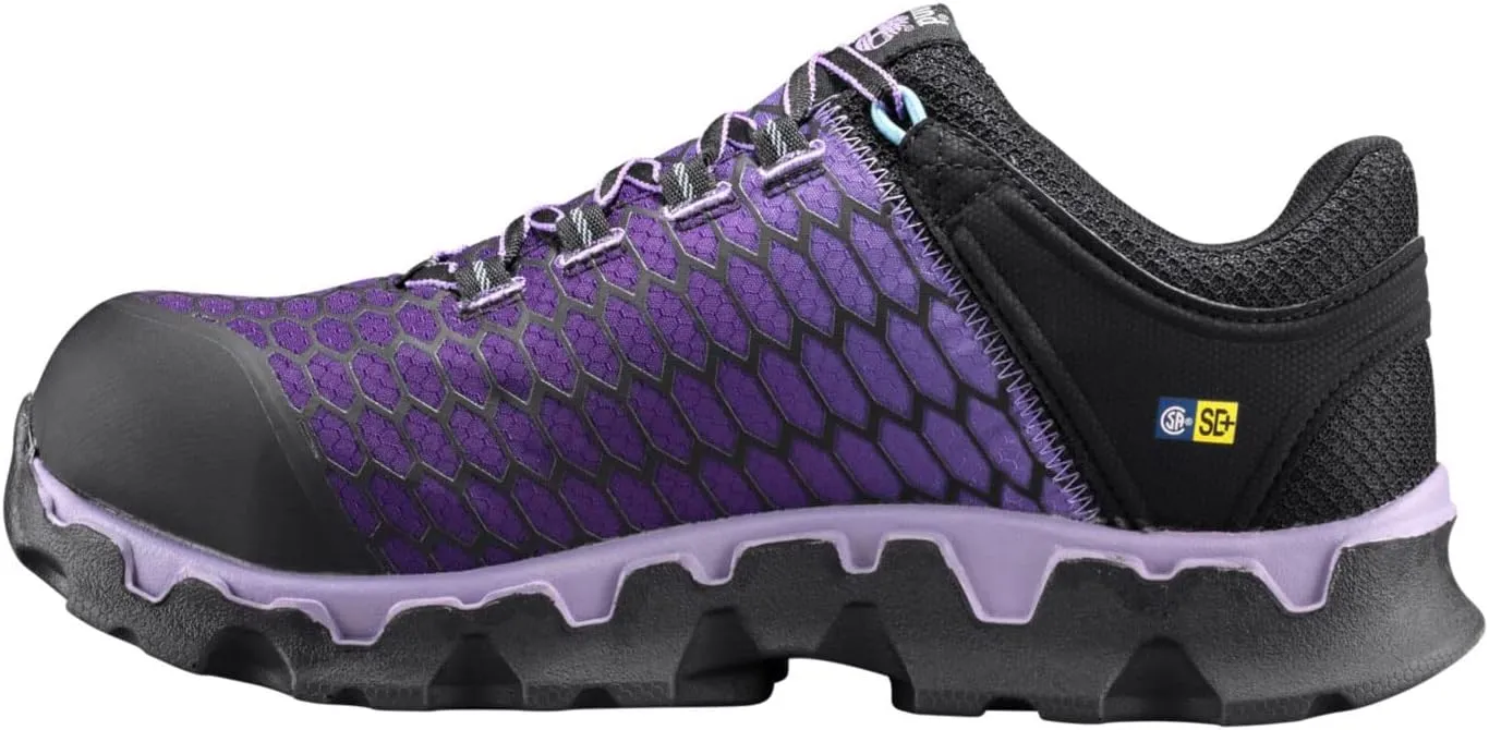 Timberland PRO Women's Powertrain Sport Alloy Safety Toe Static Dissipative Industrial Athletic Work Shoe