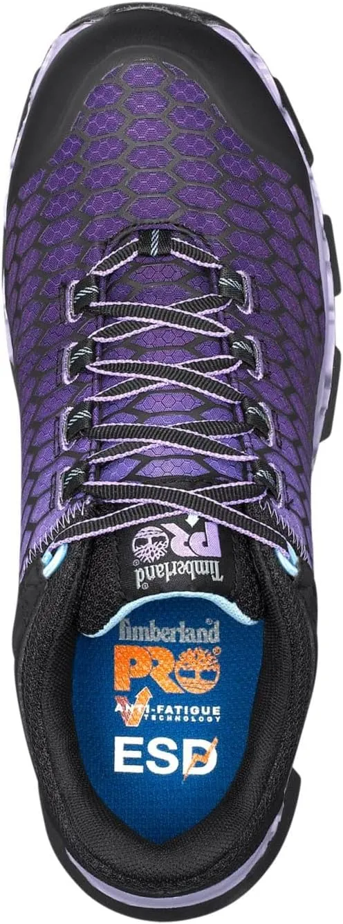 Timberland PRO Women's Powertrain Sport Alloy Safety Toe Static Dissipative Industrial Athletic Work Shoe