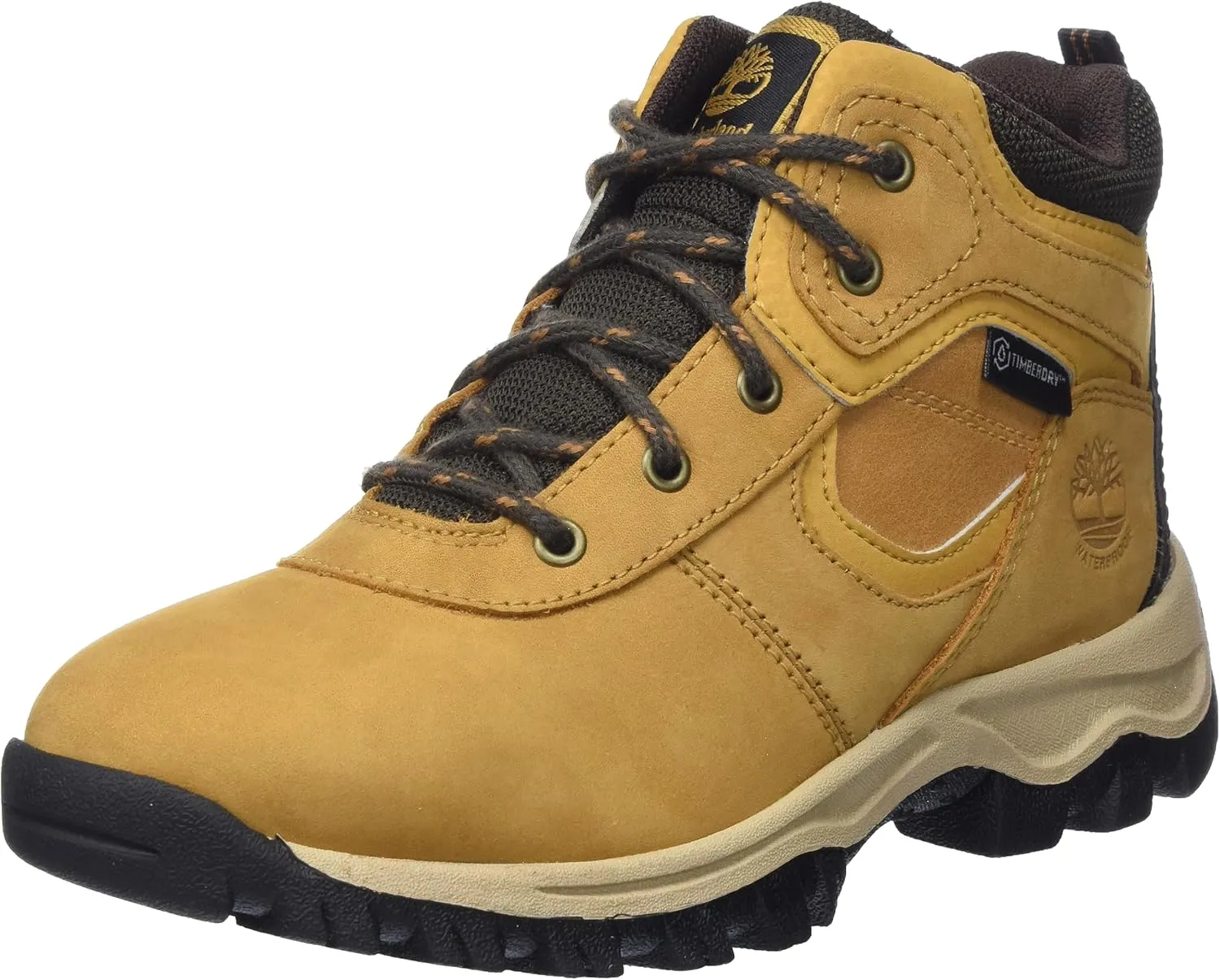 Timberland Unisex-Child Mt. Maddsen Waterproof Mid Leather Hiking Boot