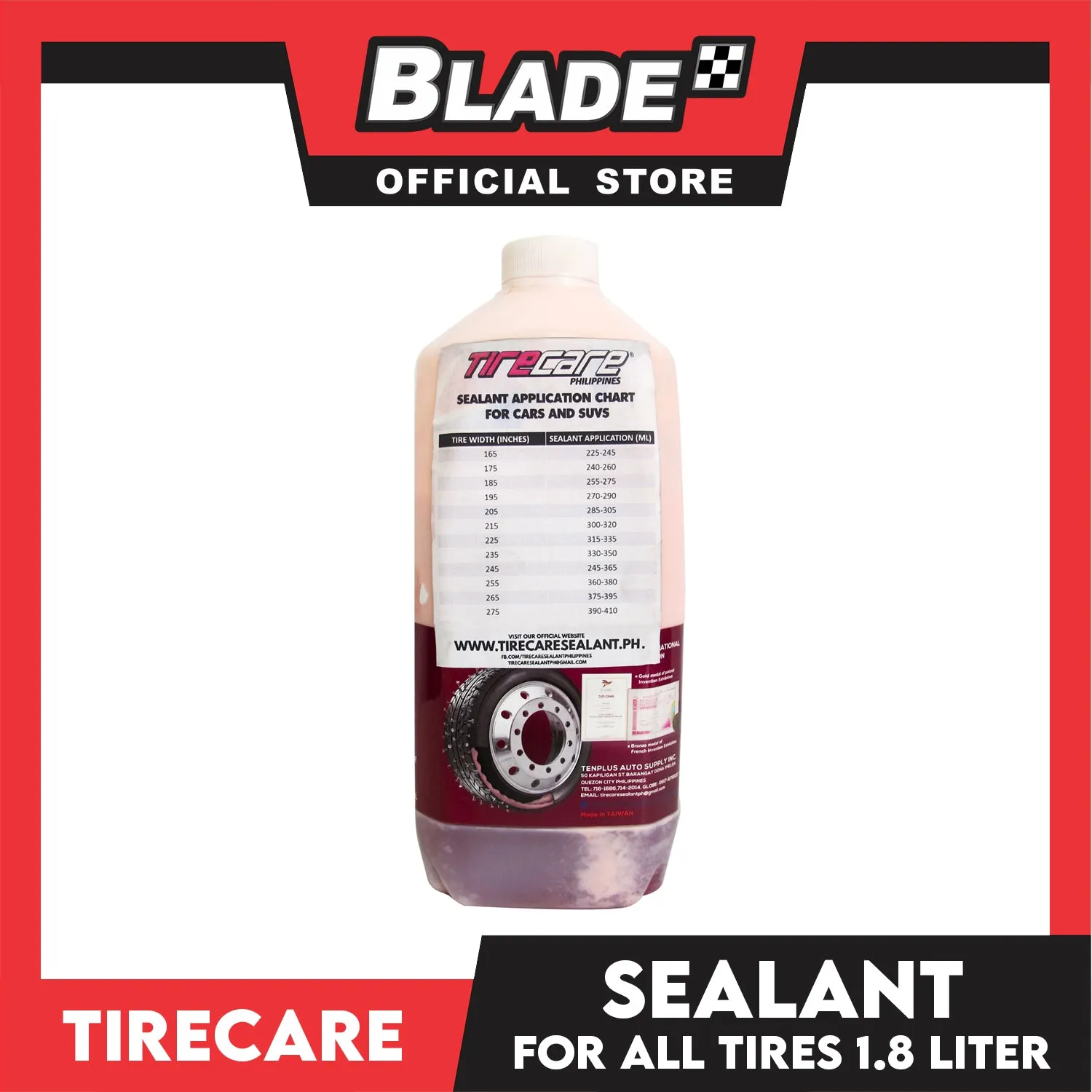 TireCare Preventive and Repair Sealant 1.8L (Trucks)