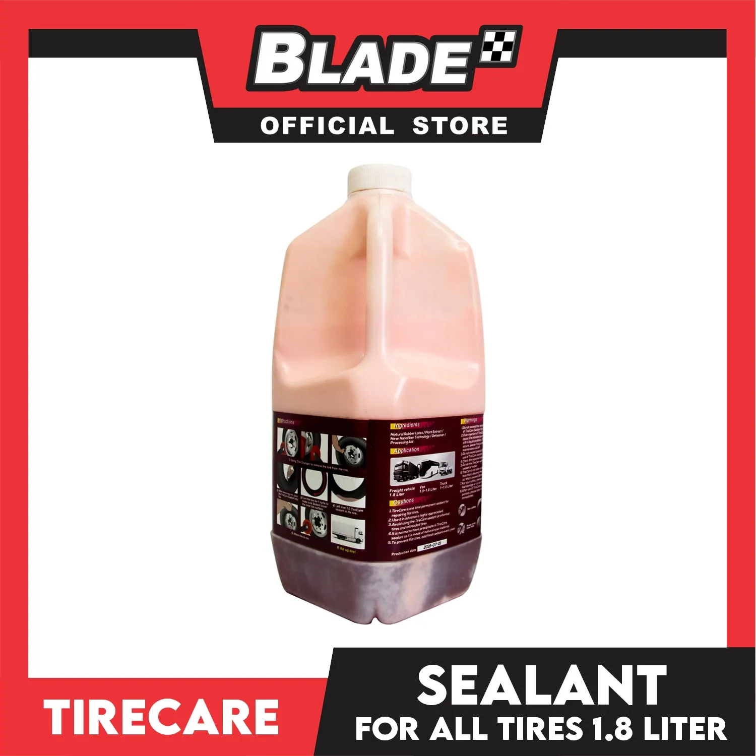 TireCare Preventive and Repair Sealant 1.8L (Trucks)