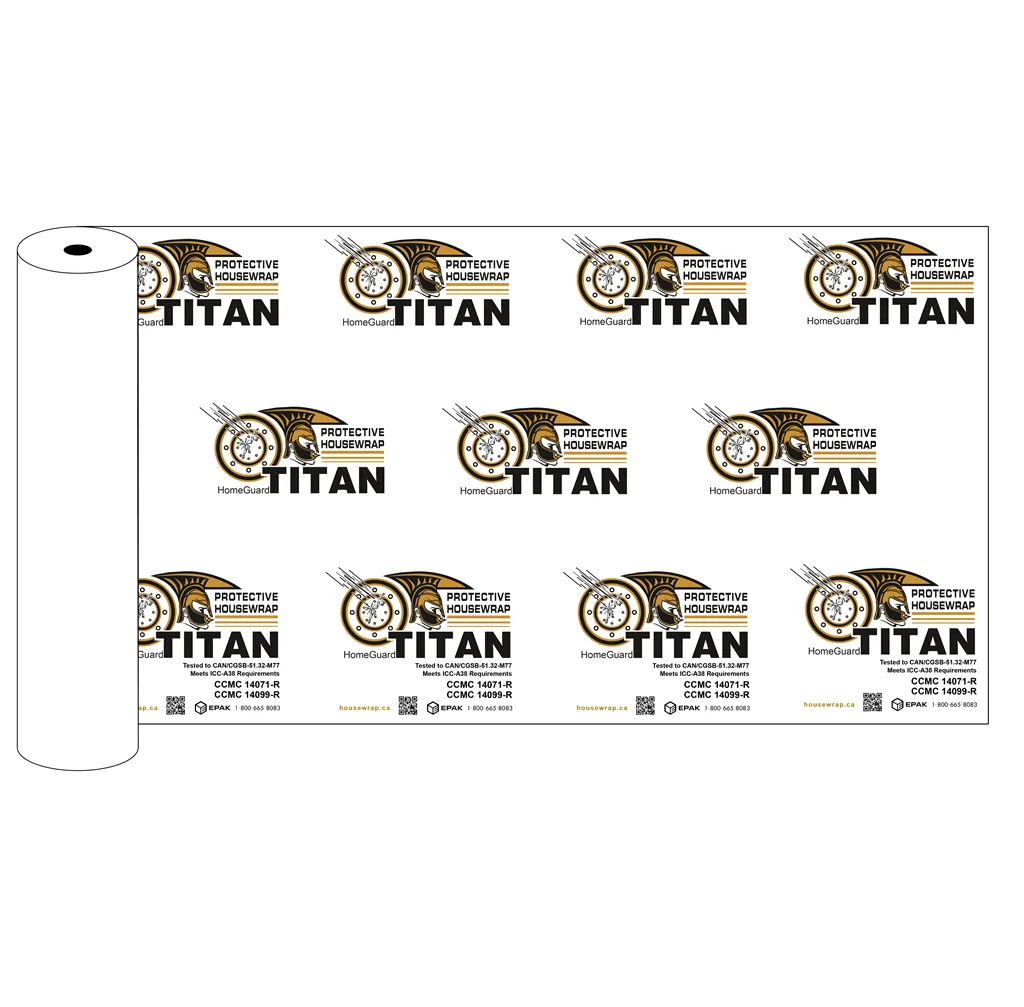 Titan 100 ft x 3 ft House Wrap