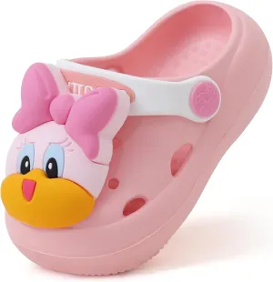 Toddler Girls Garden Clogs Kids Cartoon Beach Slide Sandals(Toddler/Little Kid)