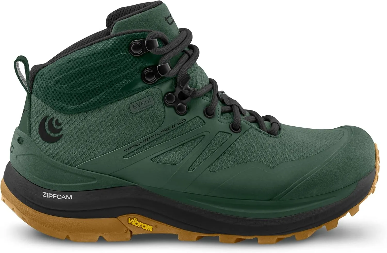 Topo Athletic Men's Trailventure 2 WP Comfortable Waterproof 5MM Drop Trail Running Boots, Athletic Shoes for Trail Running