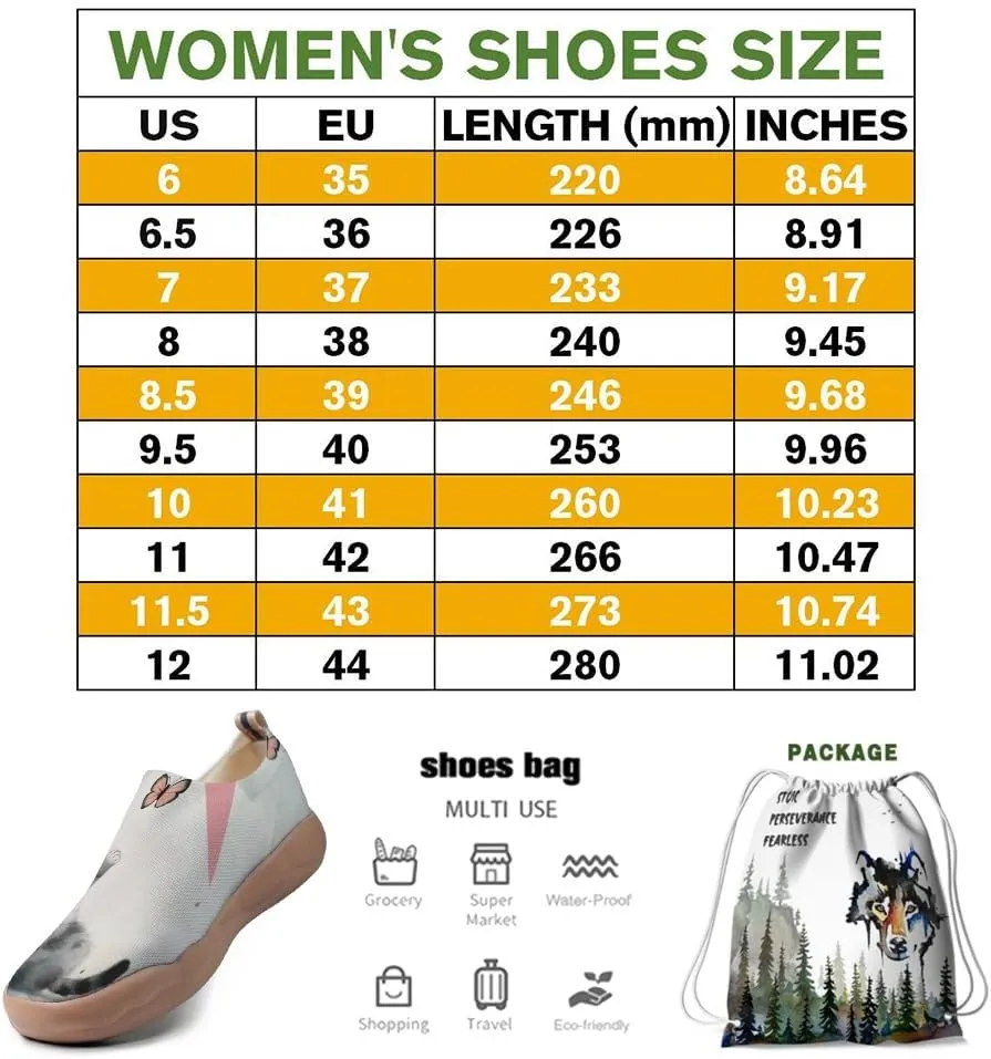 Tourist Shoes, Casual and Comfortable Casual Shoes, Lightweight, Comfortable and Fashionable Women's Art Loafers