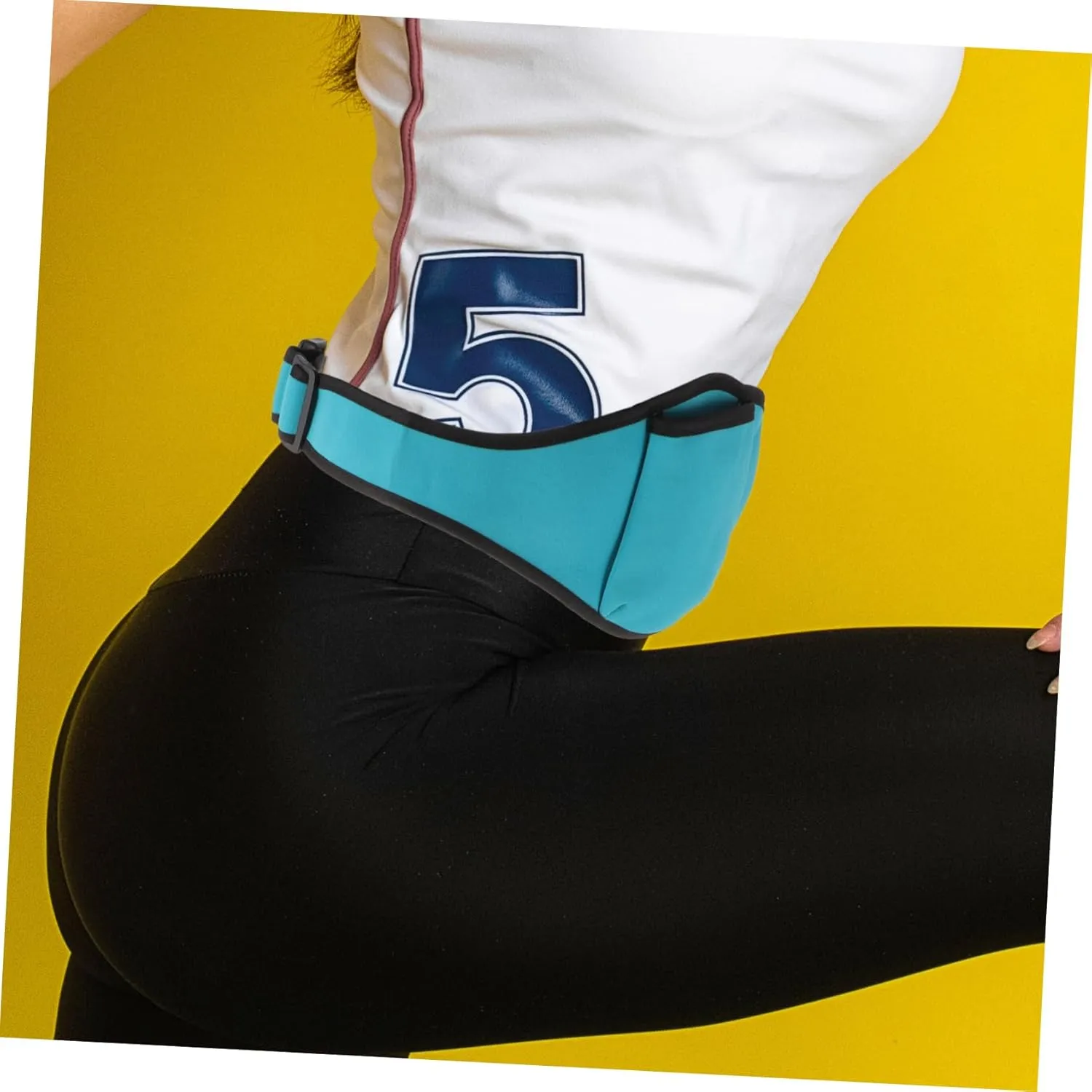 Toyvian 5sets 2pcs Adjustable Mic Belt Bag Fitness Trainer Carrier Pouch for Voice Stabilization for Dance Group Workouts and Classes Includes 2pcs*5
