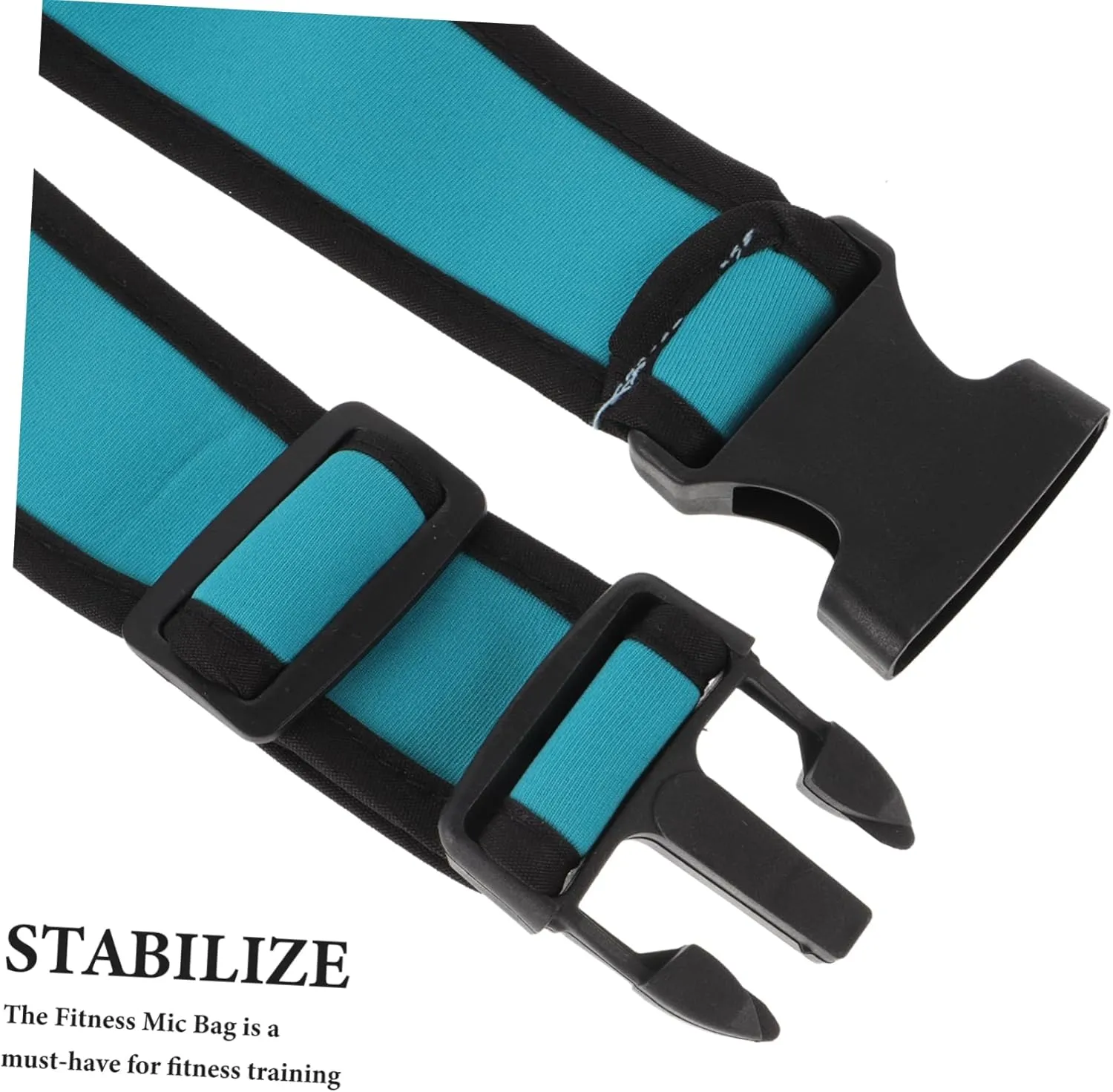 Toyvian 5sets 2pcs Adjustable Mic Belt Bag Fitness Trainer Carrier Pouch for Voice Stabilization for Dance Group Workouts and Classes Includes 2pcs*5