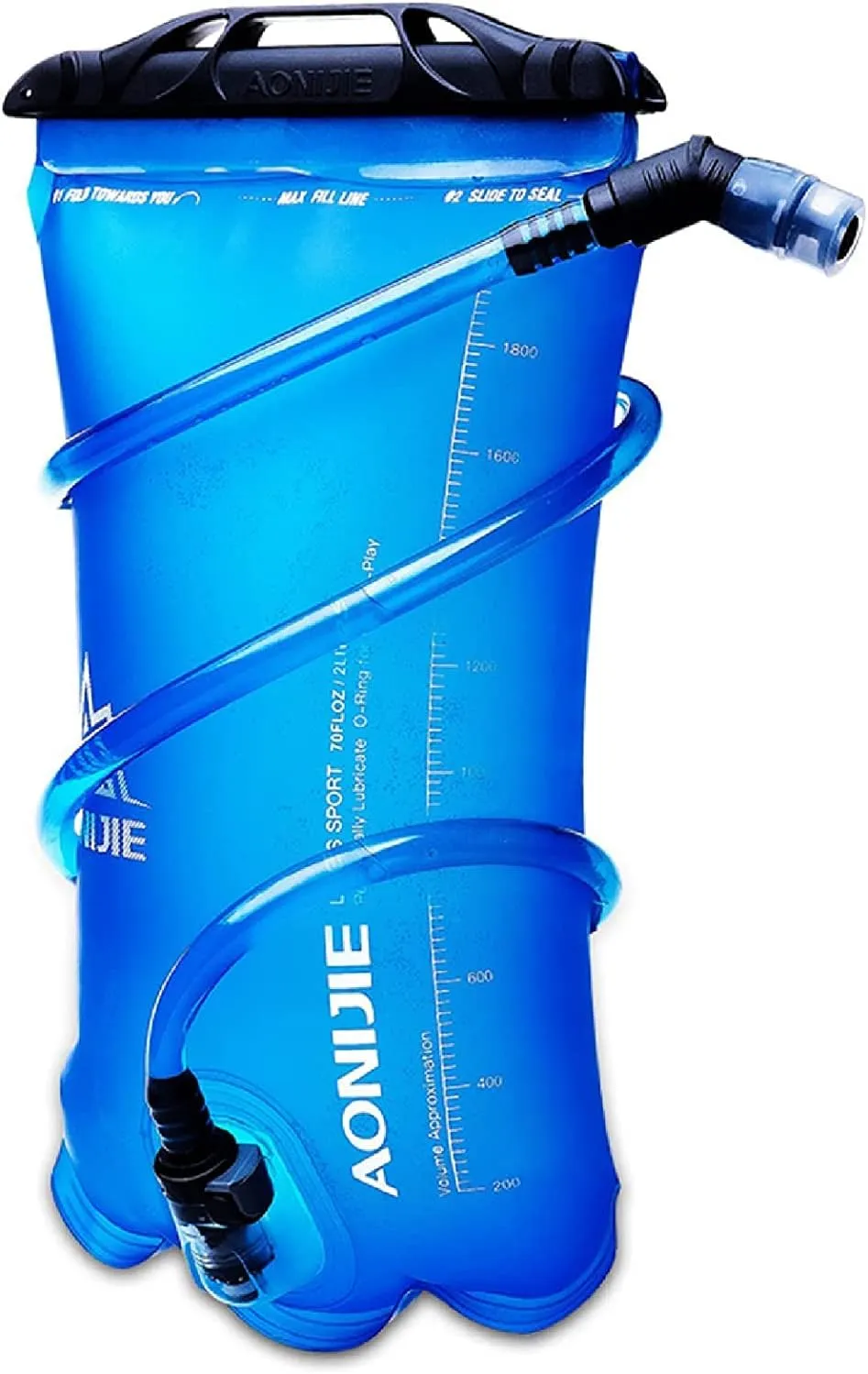 TRIWONDER Hydration Bladder Water Reservoir 1.5 Liter 2L 3L BPA Free Water Bladder for Running Cycling Hiking Camping Backpack