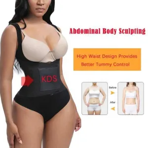Tummy control belted shape