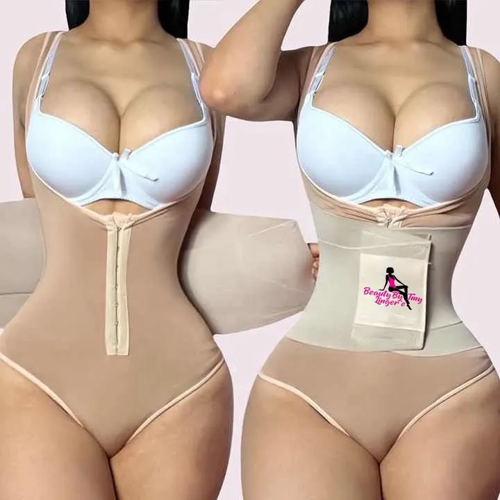 Tummy control belted shape