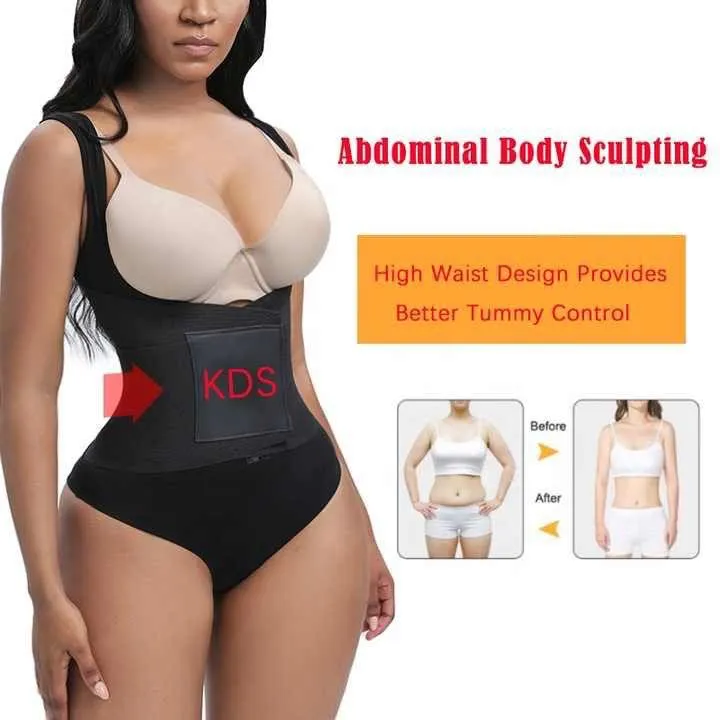 Tummy control belted shape