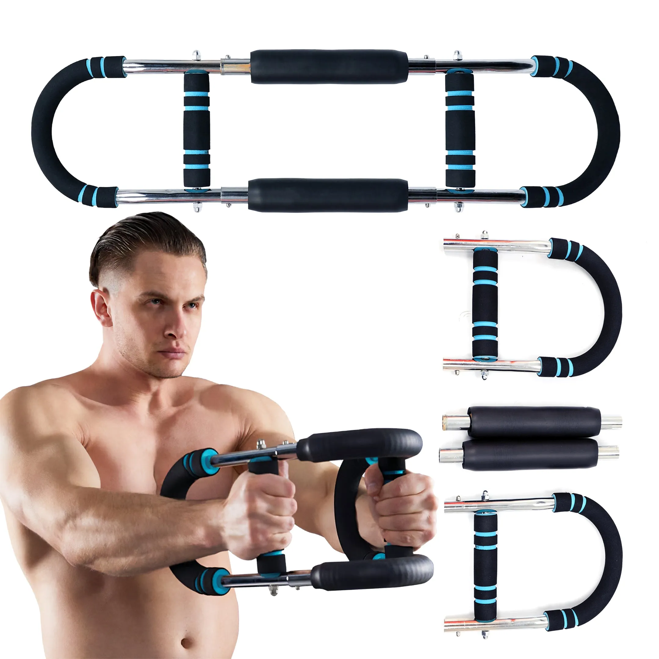 Twister Arm Trainer, 40-100lbs Arm & Chest Resistance Trainer