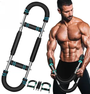 Twister Arm Trainer, 66-110lb Adjustable Chest Workout Equipment, Twister Arm Exerciser,Chest,Arms, Shoulders and Forearms Muscle Training Fitness Equipment
