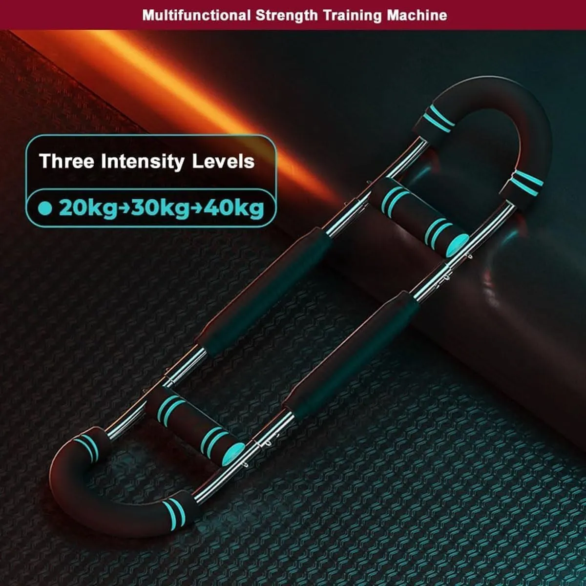 Twister Arm Trainer, Adjustable Forearm Strengthener, Power Arm Exercise Equipment, Chest Workout Equipment, Portable Spring Resistance Home Arm Workout Equipment Thigh Master