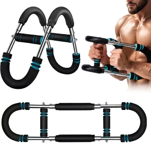 Twister Arm Trainer,40-100lb Adjustable Chest Workout Equipment, Arm Trainer,Twister Arm Exerciser,Shoulder Muscle Training Fitness Equipment,Portable Spring Resistance Home Fitness