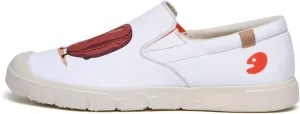 UIN Men's Fashion Sneakers Lightweight Walking Casual Slip Ons Comfortable Canvas Art Painted Travel Shoes Cadiz