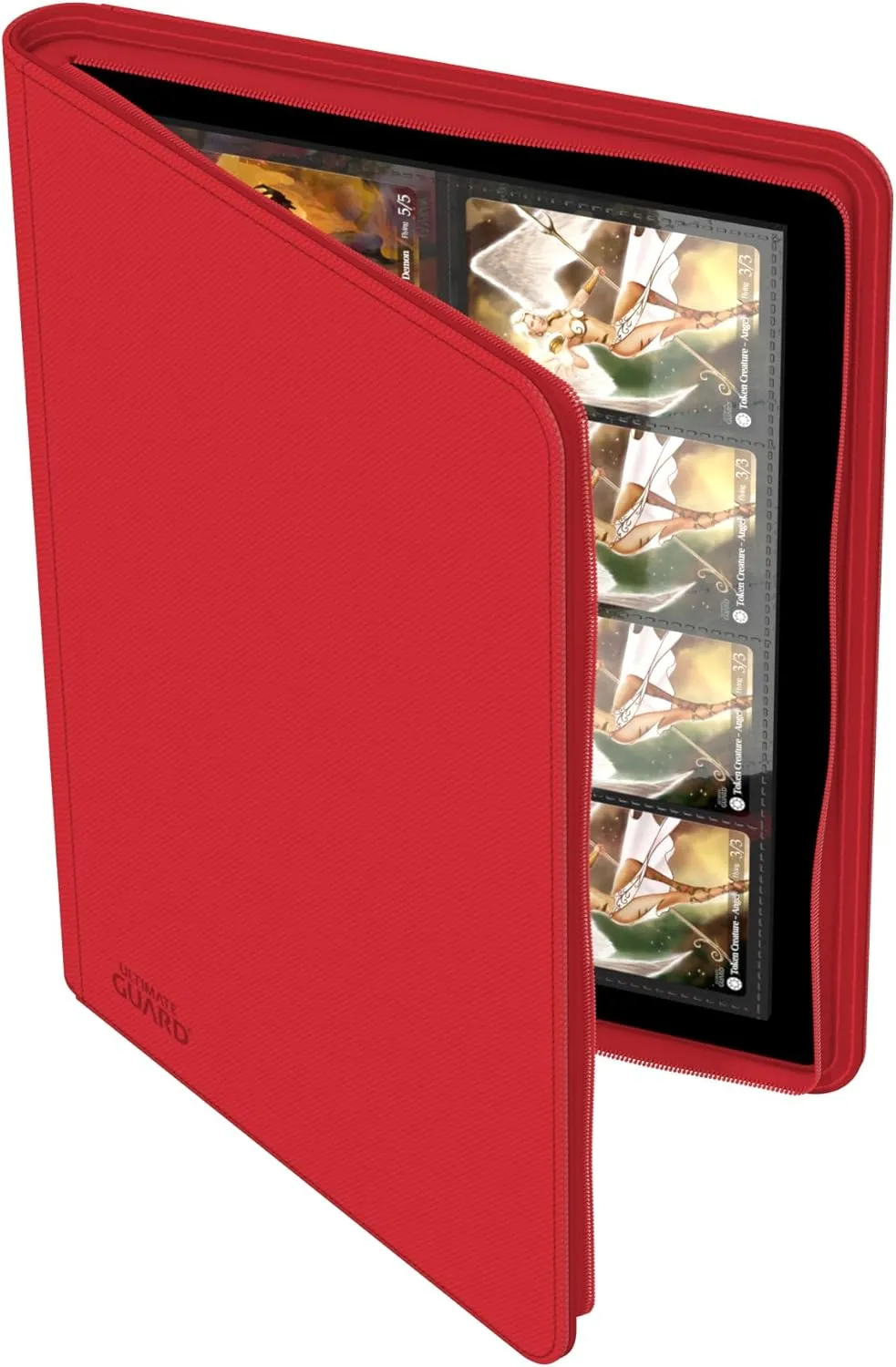Ultimate Guard Zipfolio 320 – 16 Pocket Xenoskin Red
