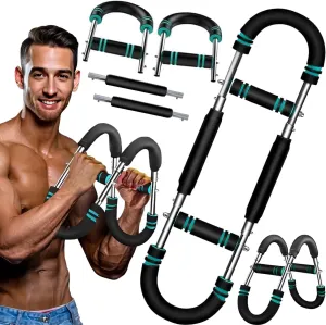 Ultimate Twister Arm Trainer, Adjustable 40-100lbs Chest Workout Equipment, Home Chest Trainer, Shoulder Muscle Training Fitness Equipment, Portable Detachable Upper Body Fitness Machine