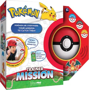 Ultra Pro Pokémon Trainer Mission Toy - Interactive Poké Ball Guessing Game, Fun for Family & Friends, Explore with Pokeball Toy, Learn & Catch Pokémon, Perfect for Board Game Enthusiasts