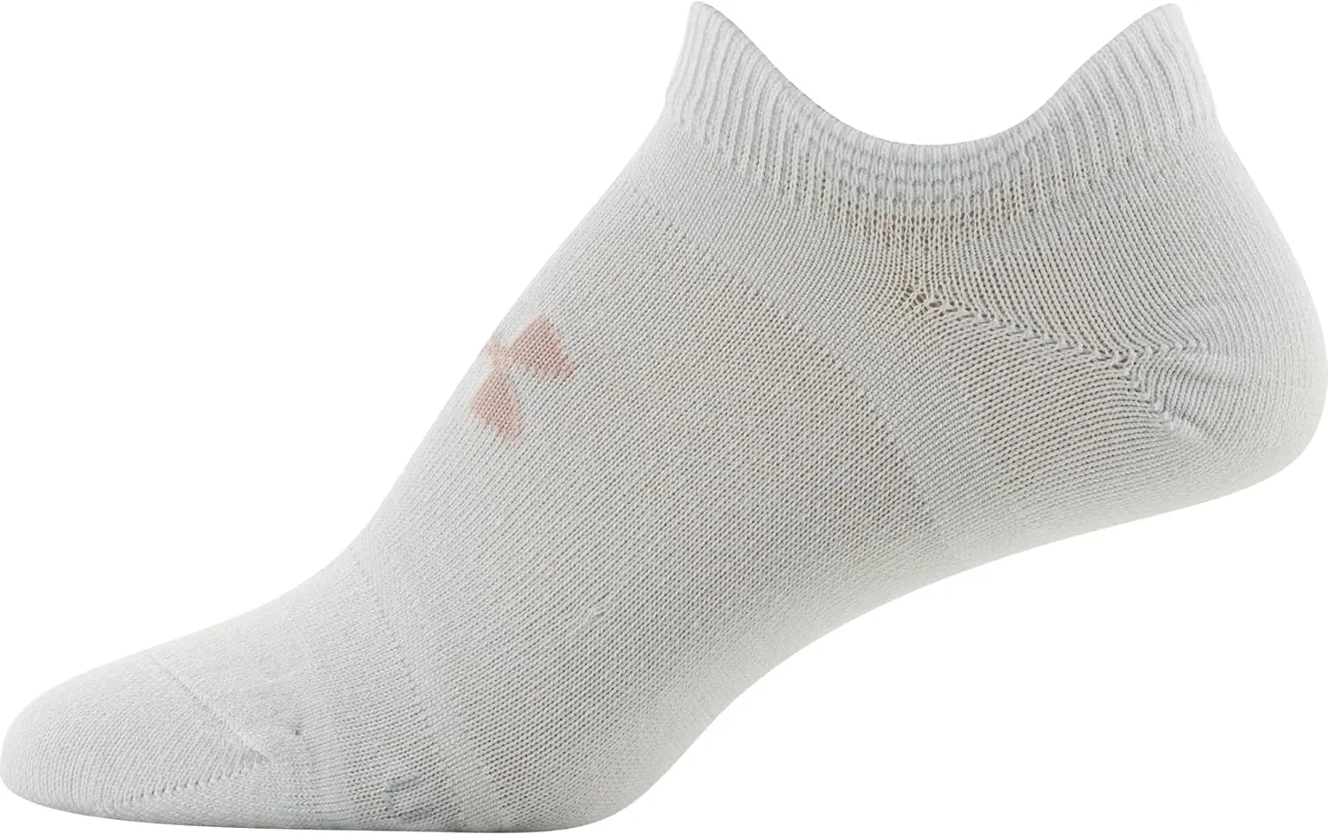 Under Armour Women's Essential 2.0 Lightweight No Show Socks, 6-Pairs