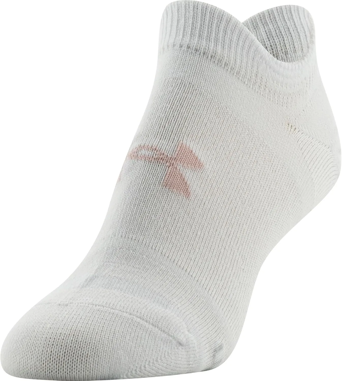 Under Armour Women's Essential 2.0 Lightweight No Show Socks, 6-Pairs