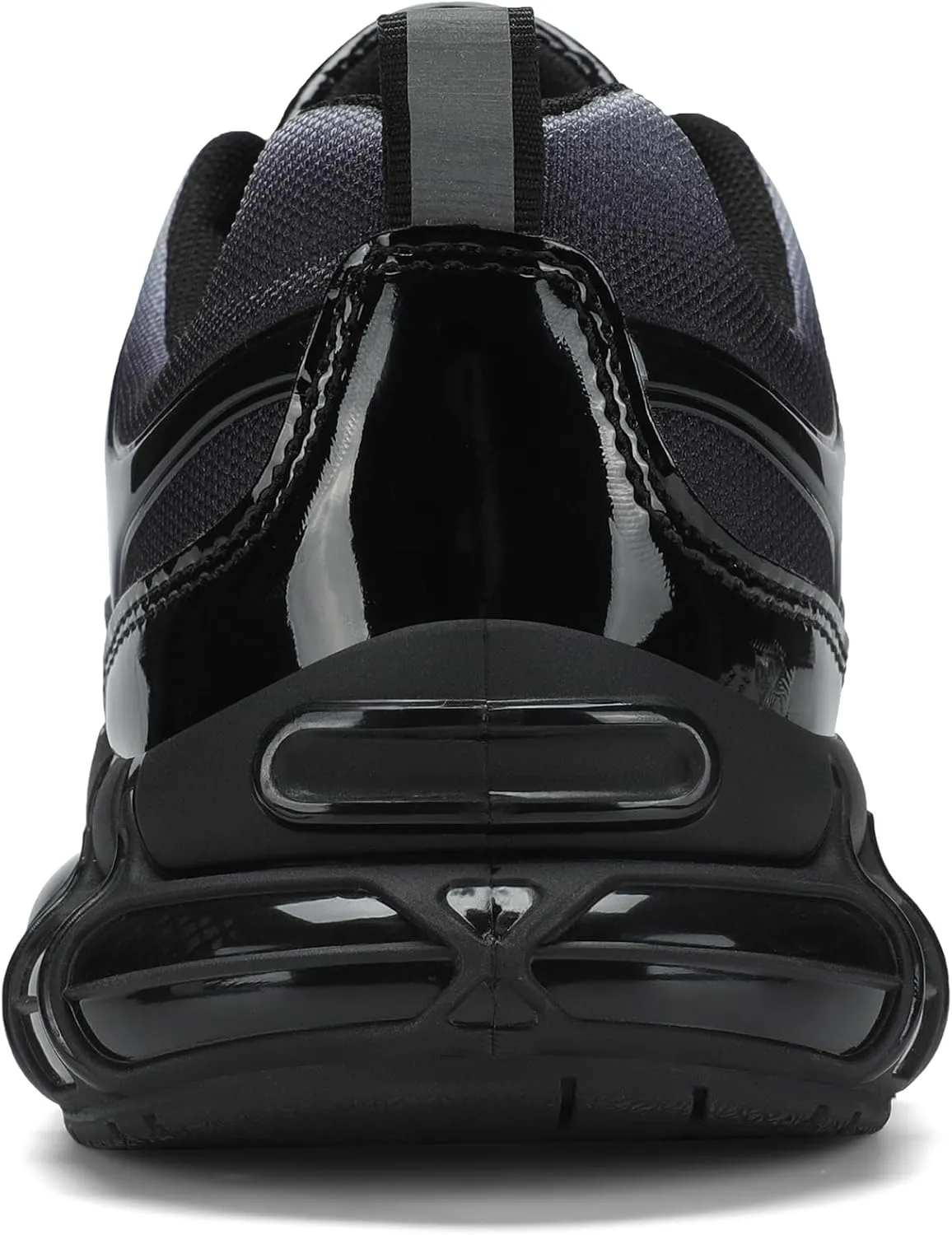 Unisex Steel Toe Shoes, Composite Toe, Anti-Smashing, Anti-Puncture, Lightweight, Breathable, Air Cushion, Non Slip, Work Shoes, Black, US Women's Size