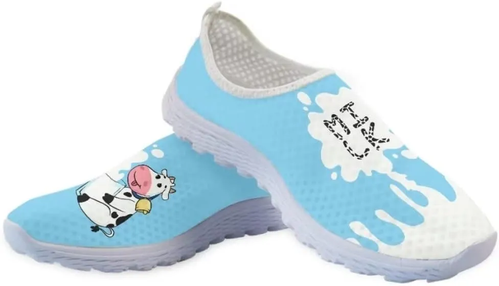 Unisex Walking Shoes Men Women Casual Sneakers Athletic Workout Travel Mesh Flat Shoes
