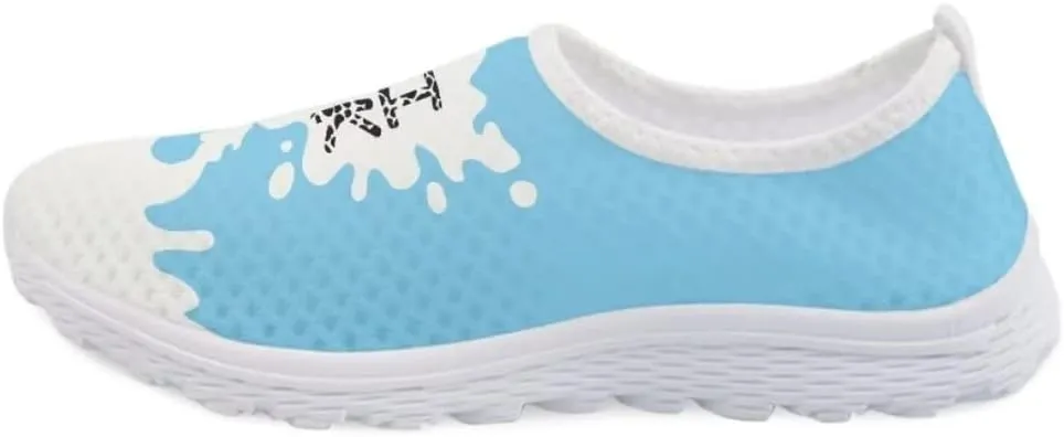 Unisex Walking Shoes Men Women Casual Sneakers Athletic Workout Travel Mesh Flat Shoes