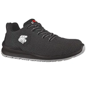 UPower Flat Out James Black Water Resistant Safety Toe Cap Shoes UF20234