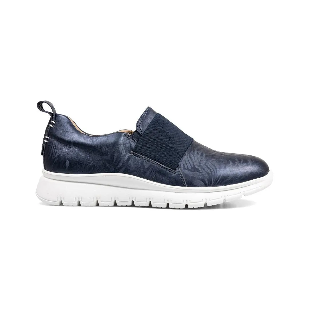 Van Dal Cecile Slip On Trainers - Navy Feature